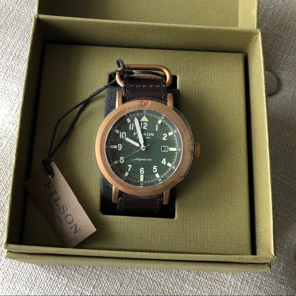 Shinola for Filson watch